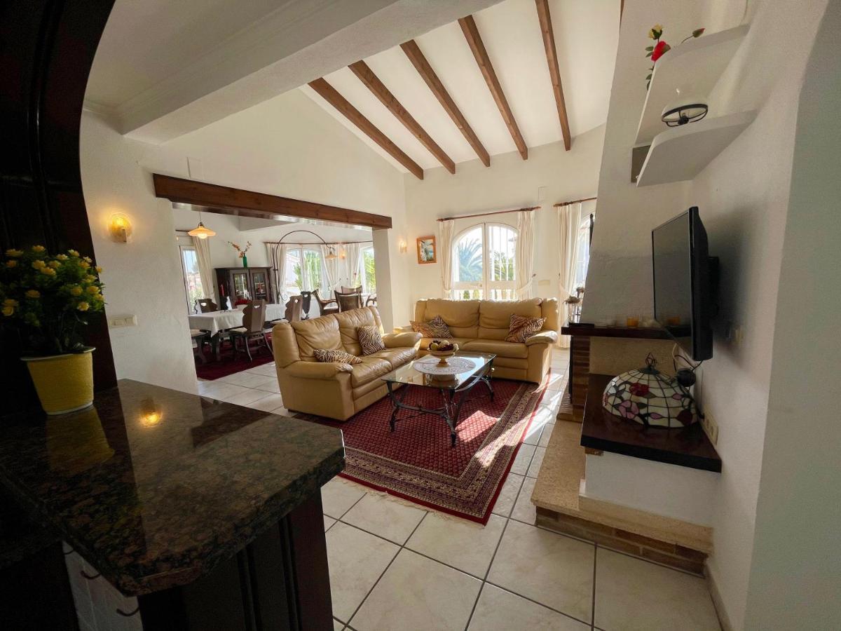 Villa Gran Palmeras With Private Pool & Amazing View Calpe Buitenkant foto